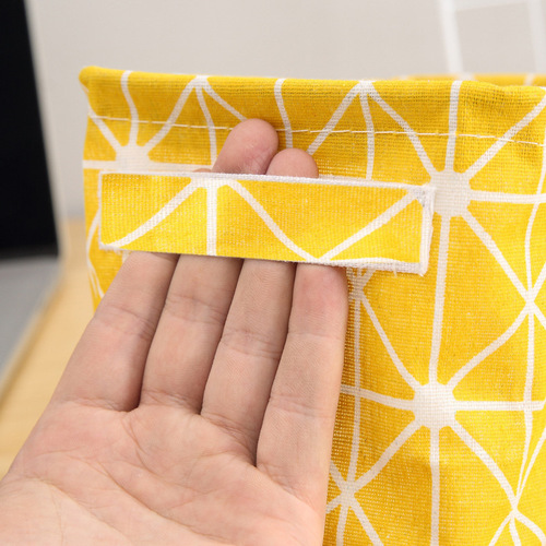 Amazon's best selling desktop sundries retail storage basket foldable dormitory storage box cosmetics storage and organization