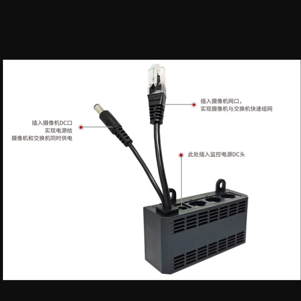 5-портовый модульный коммутатор Ding'an с быстрой установкой