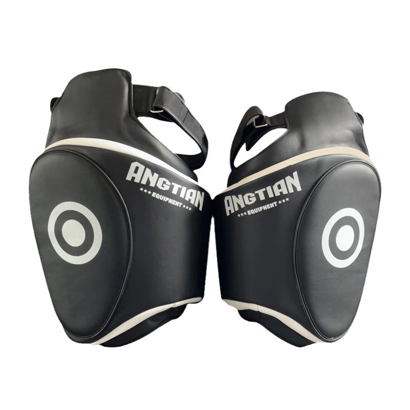 Lucha muslo engrosado objetivo Sanda Muay Thai sparring equipo de protección entrenamiento de combate muslo objetivo taekwondo deportes muslo objetivo