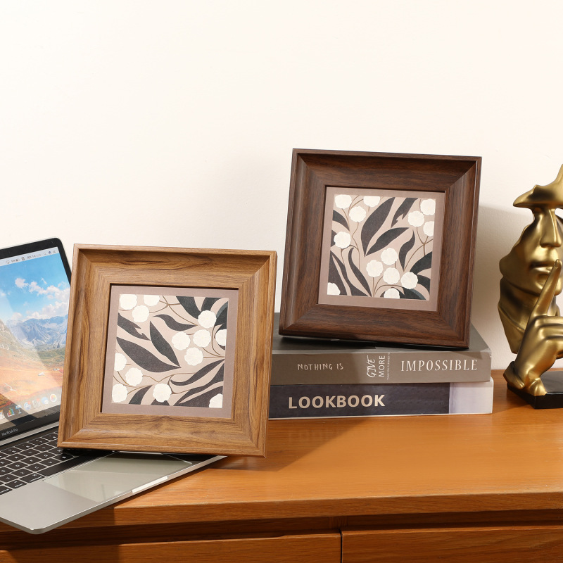 Vintage High-End Photo Frame Empty Frame Tabletop American-Style Picture Frame Square 468inch DIY Oil Painting Mounting Decorative Frame Vintage High-End Photo Frame Empty Frame Tabletop American-Style Picture Frame Square 468inch DIY Oil Painting Mounting Decorative Frame