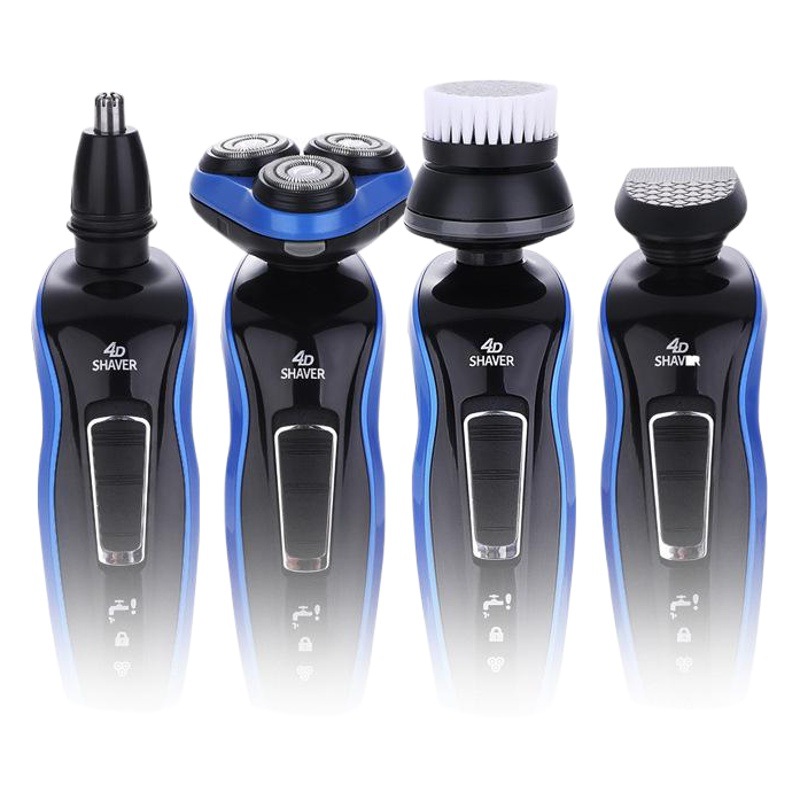 [Venta al por mayor transfronteriza] [Embalaje en inglés] Máquina de afeitar al por mayor Máquina de afeitar para automóvil USB eléctrica Hombre multifuncional
