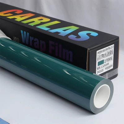Purple Oem Customized White Bag Factory | Auto Color Change Film - crystal-hell-green-152m15m