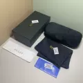 Guqi black glasses case set
