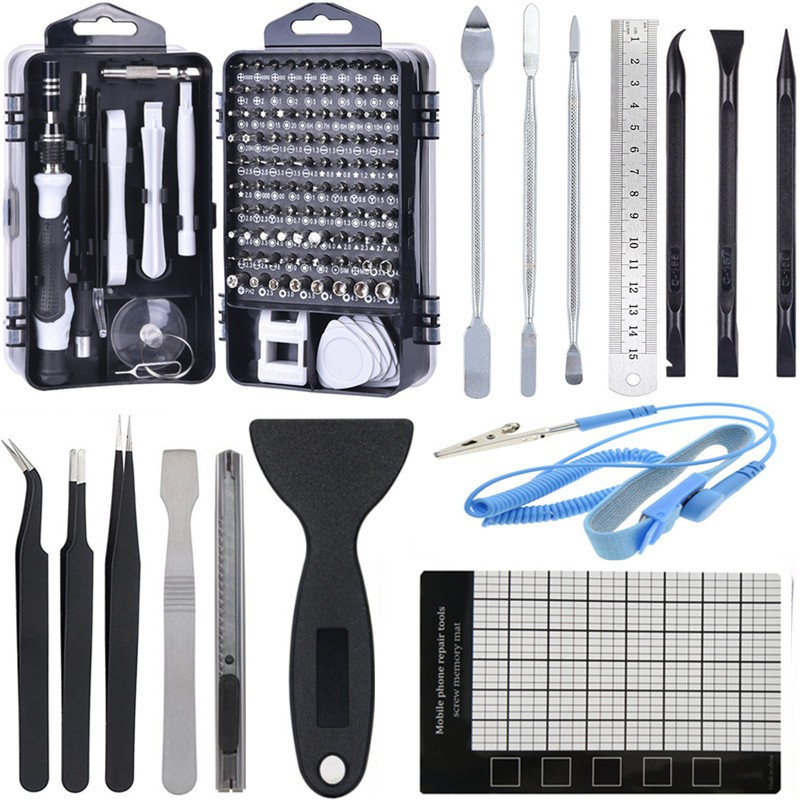 115合1螺丝刀套装手机电脑拆屏拆壳工具多功能维修工具铬钒钢螺丝