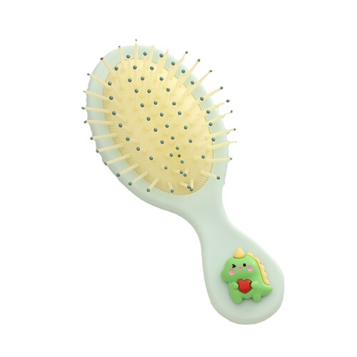 Portable handle comb for girls, anti-static massage hair comb, cute cartoon children's air cushion air bag comb