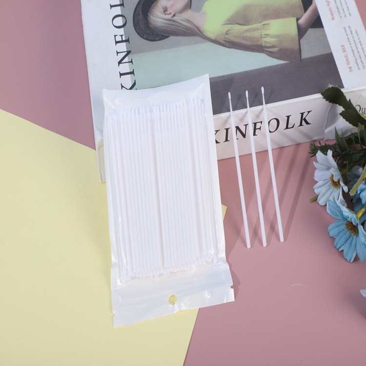 Nuevo tatuaje de boda del fabricante, hisopo de limpieza de hisopo de algodón de pestañas postizas, hisopo de limpieza, descarga rápida de hisopo de algodón de pestañas postizas, hisopo de algodón