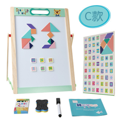 Tablero de dibujo portátil tipo C y árabe