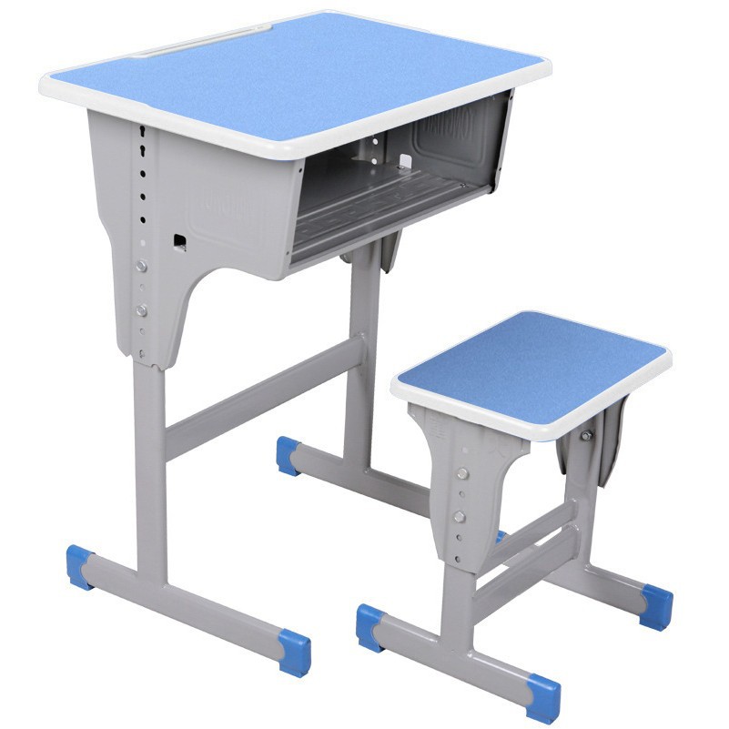 Mesa y silla directas de fábrica mesa de entrenamiento de estudiantes de escuela primaria mesa de escritura y silla de escritorio de la escuela clase de reparación image 21
