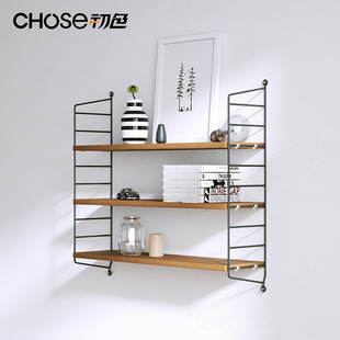 New Style Simple Style Wall Shelf Wall Storage Rack Multi-purpose Kitchen Living Room Storage Non-perforated Flexible Combination and Matching