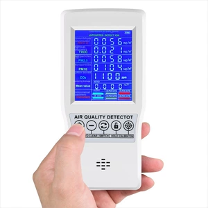 HCHO FormaldeHyde Detector Detector Carbondy Dioxide Tescer Качество воздуха PM2,5 PM10 TVOC Monitoring Instraming