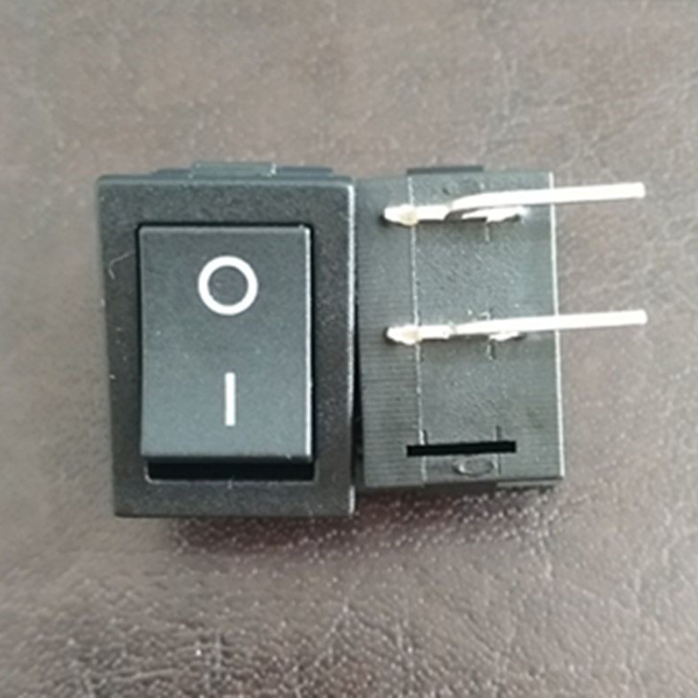 铁铜插脚15*21黑色弯脚船型开关侧插船型开关