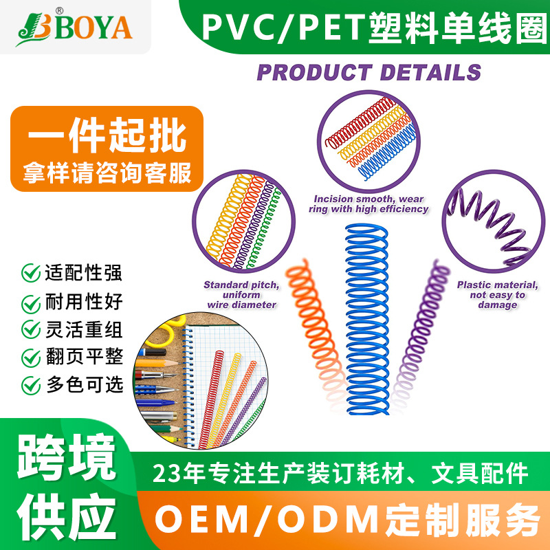 BOYA ���ϵ���Ȧ ��������Ȧ �ʼǱ�װ����Ȧ PET���ϵ���Ȧ