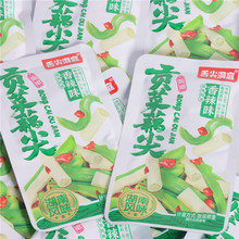 舌尖洞庭贡菜藕尖独立小包即食香脆腌制湖南特产香辣酱腌菜批发
