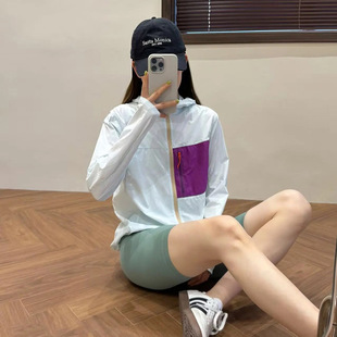 Bird-Style Shell Hoody Same Style Skin Jacket for Men and Women, Breathable Hooded Lightweight Sun Protection Jacket with Essential Printed Logo