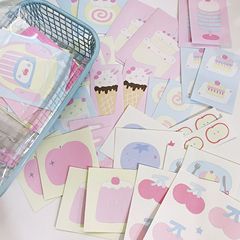 わぁカードは材質のシールを書くことができます。かわいいシリーズの手帳装飾シール少女心オリジナル卸売りです。