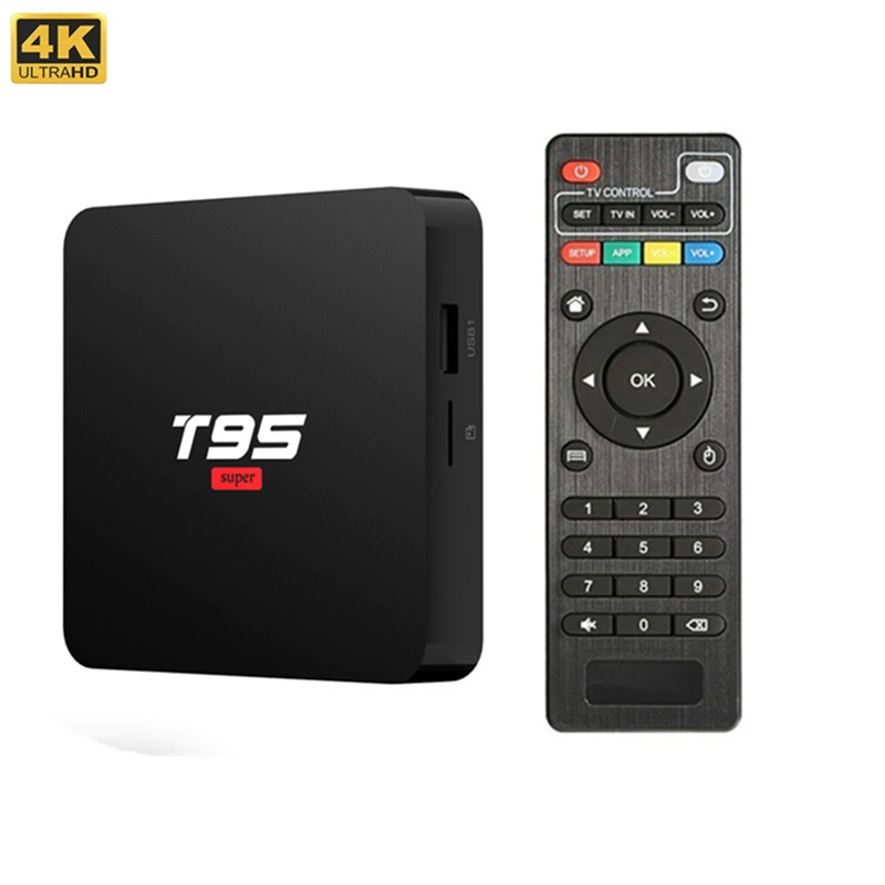 T95 Super набор - ТВ-бокс весь Zhizhi H3 2Г/16ГБ Android 10.0 4K HD сетевой плеер