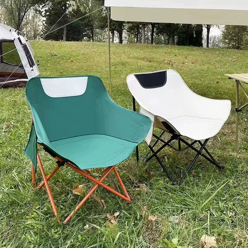 Открытый складной стул лунный стул оптом Кемпинг Пикник барбекю отдых Спинка Складной Стул Маза рыболовный стул