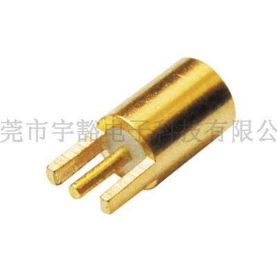RF射频同轴连接器MMCX-KEF 贴片PCB板三脚内孔母头射频插座