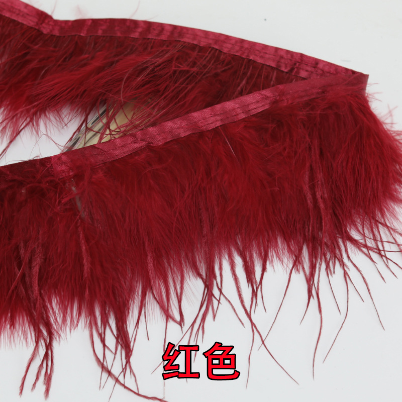 Plumas rojas al por mayor boda jardín de infantes diy plumas hechas a mano pieles de pavo pendientes de plumas de ganso accesorios accesorios de ropa image 63