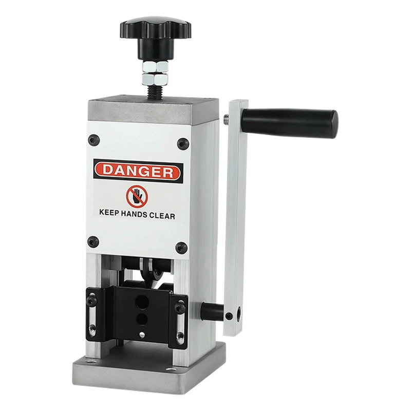 Маленький ручной станок для зачистки проводов для домашнего использования, профессиональный инструмент для зачистки медного лома, электрических проводов и кабелей, машина для снятия изоляции с проводов.