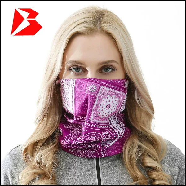Magic Headscarf, Multifunctional Headscarf, Cycling Headscarf, Cross-Border Headscarf, Ready-Made Headscarf with Thousands of Floral Patterns, Seamless Headscarf