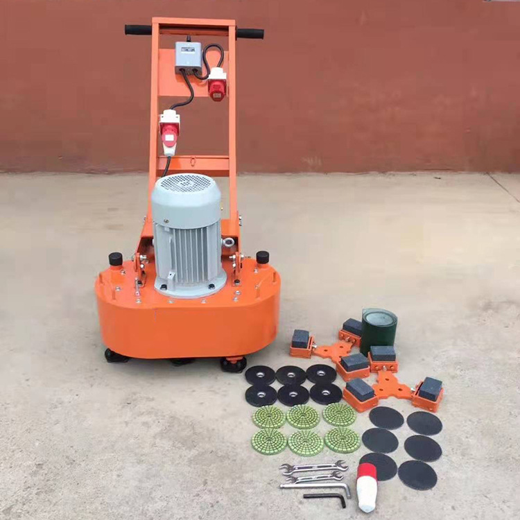 安徽大理石地面600型打磨机 双盘地坪研磨机 干湿两用打磨机厂家
