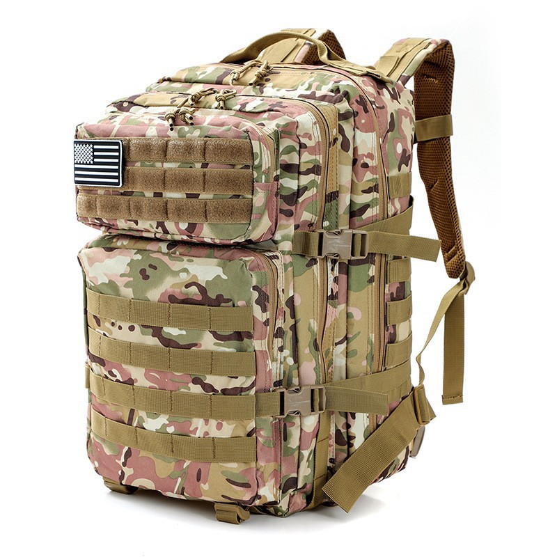 Multifunctional Tactical Backpack Large Capacity 45L Tactical Backpack 45L Tactical Bag Oxford Cloth Tactical Backpack