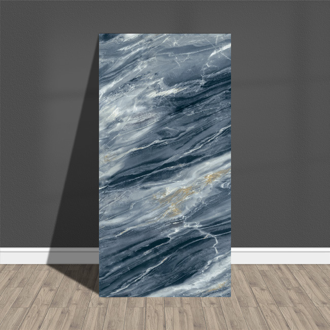 Fábrica de suministro directo de imitación de mármol azulejos de pared autoadhesivo a prueba de agua a prueba de humedad pegatinas de pared suministro transfronterizo placa de plástico de aluminio