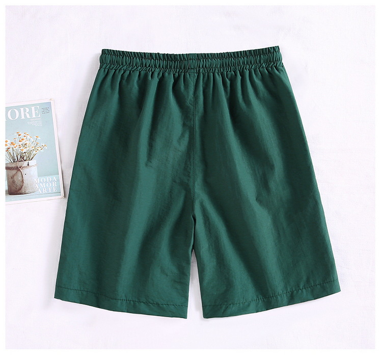 Men's Quick-dry Beach Shorts With Geometric Print Lightweight_voghion.com