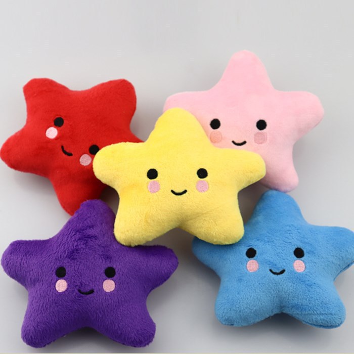 Perro de peluche de juguete de sonido variedad de frutas Navidad de dibujos animados animal gato de juguete suministros para mascotas en stock al por mayor