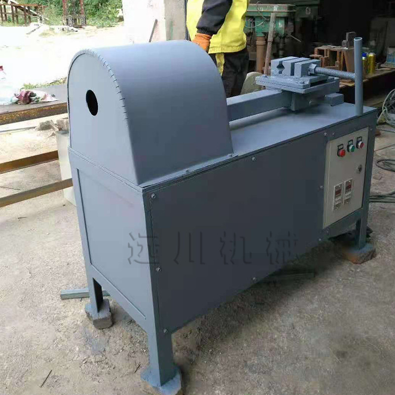 铁艺大门扭拧机 方钢圆钢拧螺纹机 钢管管材压花机不锈钢管花管机