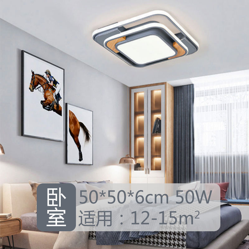 Lámparas modernas domésticas nórdicas lámparas de dormitorio principal lámparas de montaje simples lámparas de techo superbrillante nueva atmósfera ideas de dormitorio