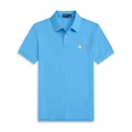 T-shirt [lake blue yellow label]