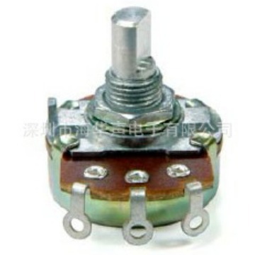 厂家供应24mm碳膜电位器，功率电位器，音量调节电位器，可调电阻
