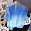 Blue, breathable, comfortable, 100% cotton