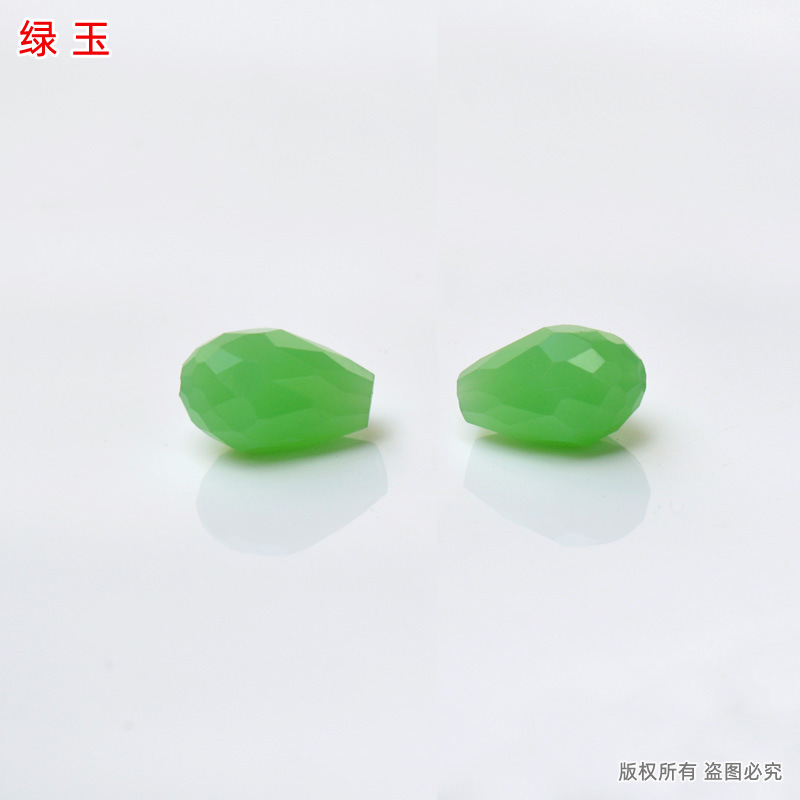 Water drop beads green jade.JPG