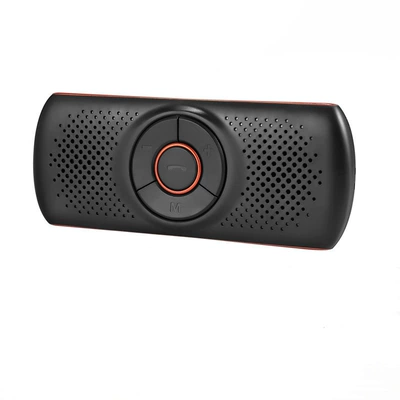 Cross-Border Wholesale Sun Visor Car Bluetooth Hands-Free Phone Mobile Phone Music Player Voice Navigation Incoming Call Broadcast (Bluetooth Hands-free dəstləri) - orange