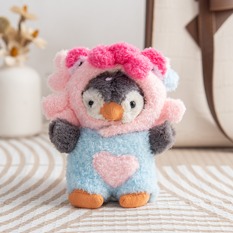 Пингвин розовый маленький краб