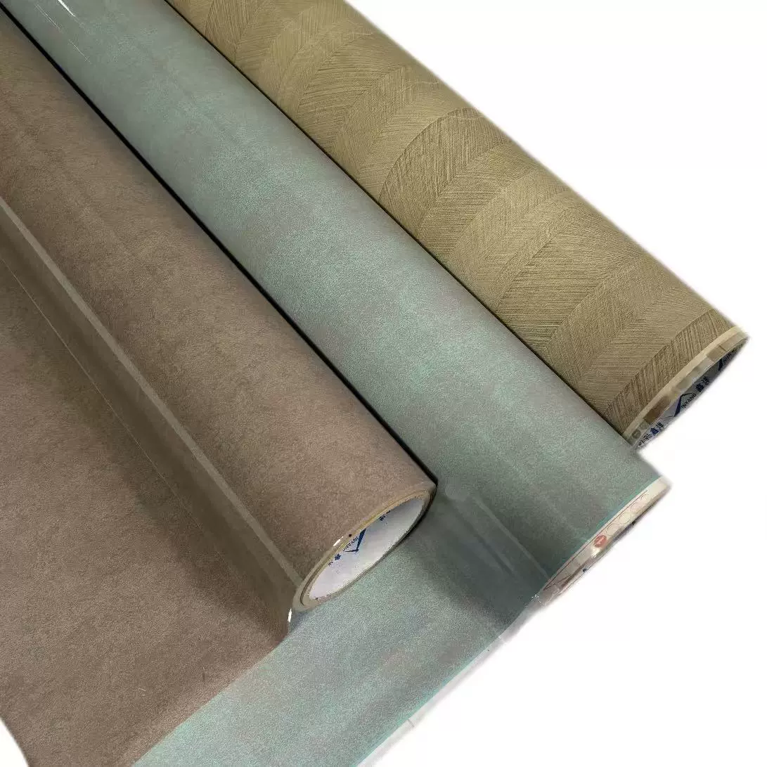 新款全亚系列镀铝热转印烫金膜用于WPC PVC墙板塑料基材厂家直销