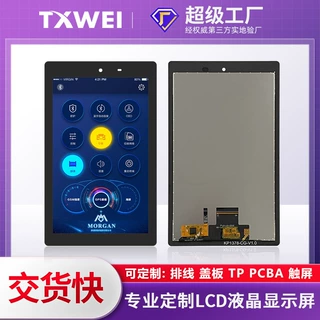 6.95寸600*1024IPS高清安防门禁二轮车智能仪表户外手持设备液晶