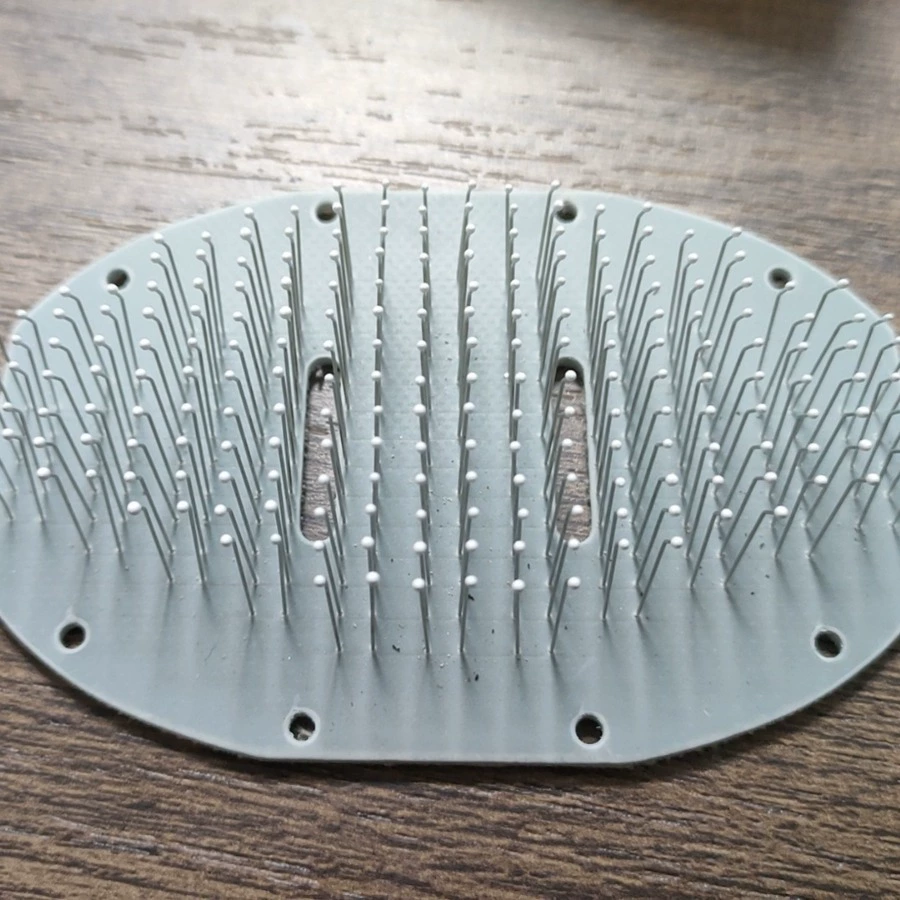 Индивидуальная расческа для домашних животных, массажная расческа с липкими шариками для открытия узлов, расческа для кошек, ткань с иглами из нержавеющей стали, расческа для удаления шерсти собак