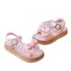 Girls' Sandals Summer New Fashion Soft Bottom Baby Outer Wear Velcro Sandals Girls All-Match Princess Sandals for Women