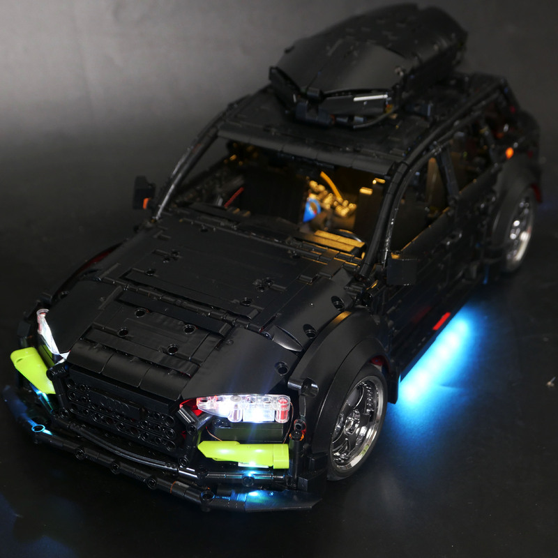 DIY building block lighting compatible with Lego Audi RS6 Taicalle travel version Racing LED remote control lighting kit DIY building block lighting compatible with Lego Audi RS6 Taicalle travel version Racing LED remote control lighting kit