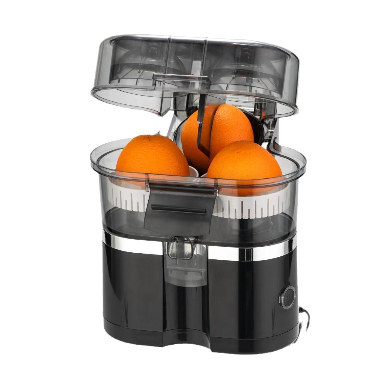 Máquina de jugo de naranja transfronteriza de doble prensado automático, máquina de jugo de naranja de corte eléctrico integrada, máquina de jugo de limón