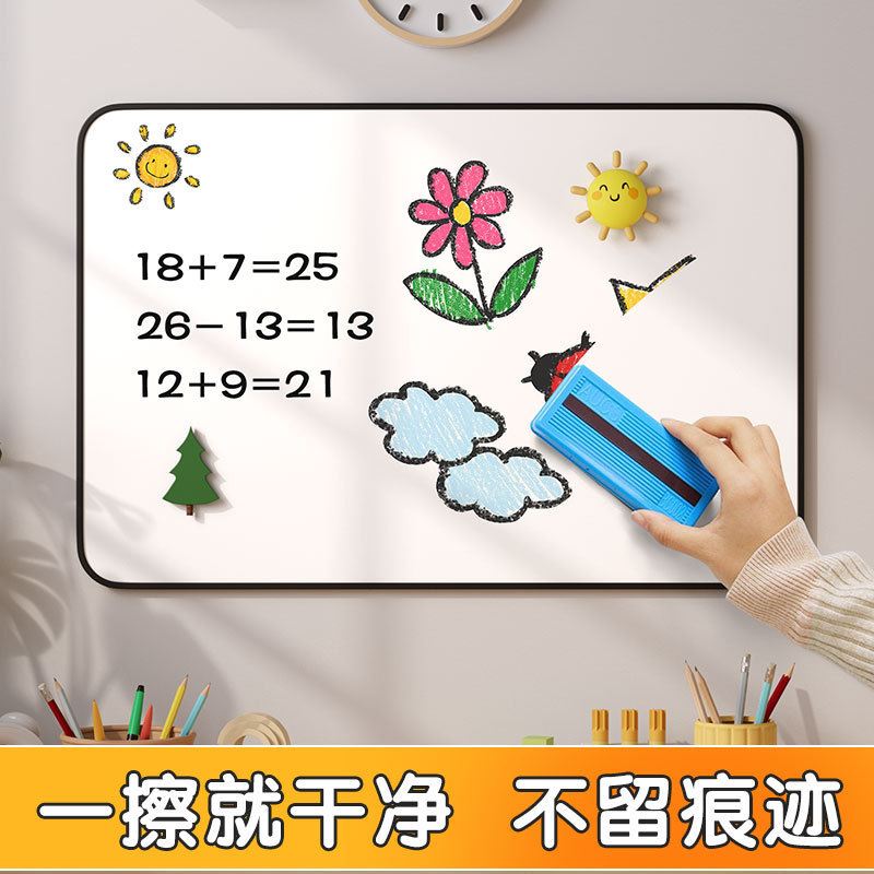 卸売りの生放送の掲示板は小さい白板の両面の磁気のタブレットの家庭用のデスクトップの子供の事務教室を拭くことができます。|undefined