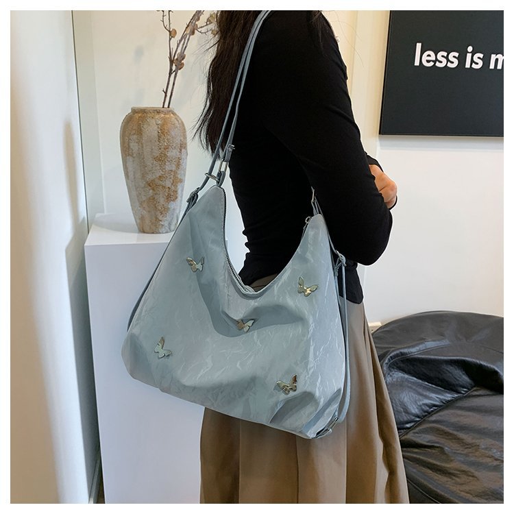 Bolsas de gran capacidad para mujeres 2024 nuevo verano de alto nivel nicho nicho viaje tote de hombro mochila de hombro