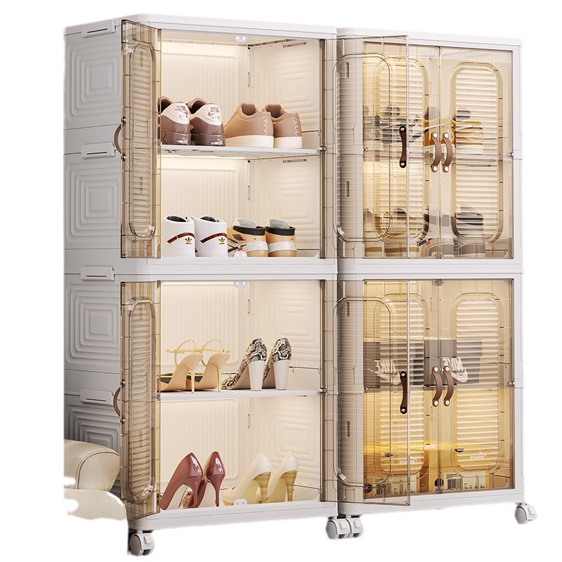 gabinete de almacenamiento caja de almacenamiento plegable puerta de entrada doméstica sala de estar dormitorio gabinete de almacenamiento de zapatos armario caja de almacenamiento