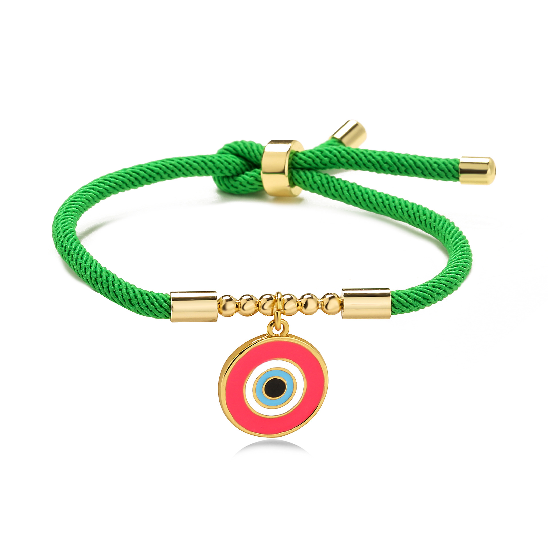 Fashion Eye Copper Enamel Plating Bracelets 1 Piece display picture 4