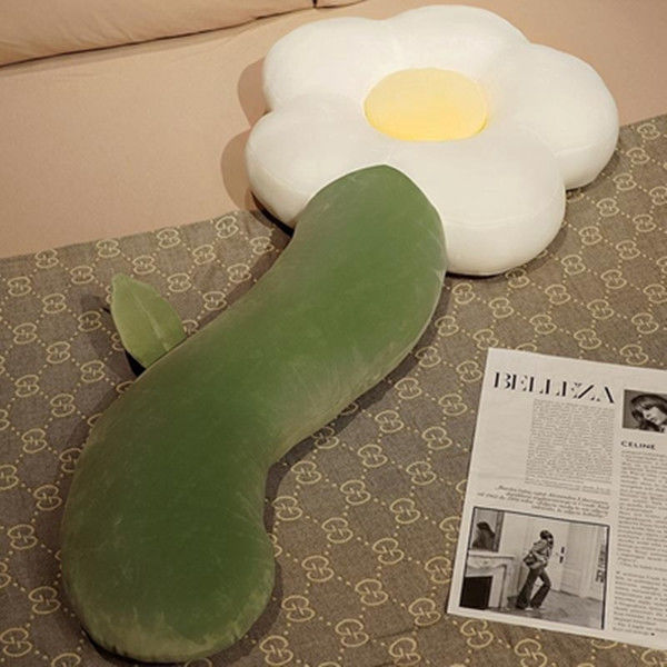 almohada de flores para niñas dormir almohada de piernas almohada de cabecera almohada dormitorio almohada de cama almohada larga regalos de Año Nuevo
