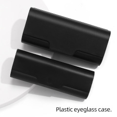 プラスチックのメガネの箱の大きいサイズの外国貿易の越境する黒色の圧力の老花の近視の収納の箱のサングラスのサングラスのサングラスの箱